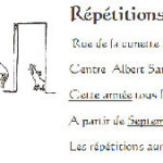 répétitions