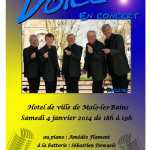 affiche concert Malo 4 janvier