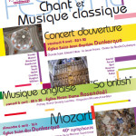 Affiche concert choeur de Flandre