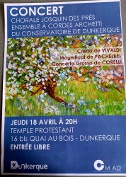 affiche concert au Temple